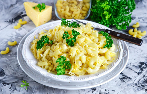 Ріжки з сиром